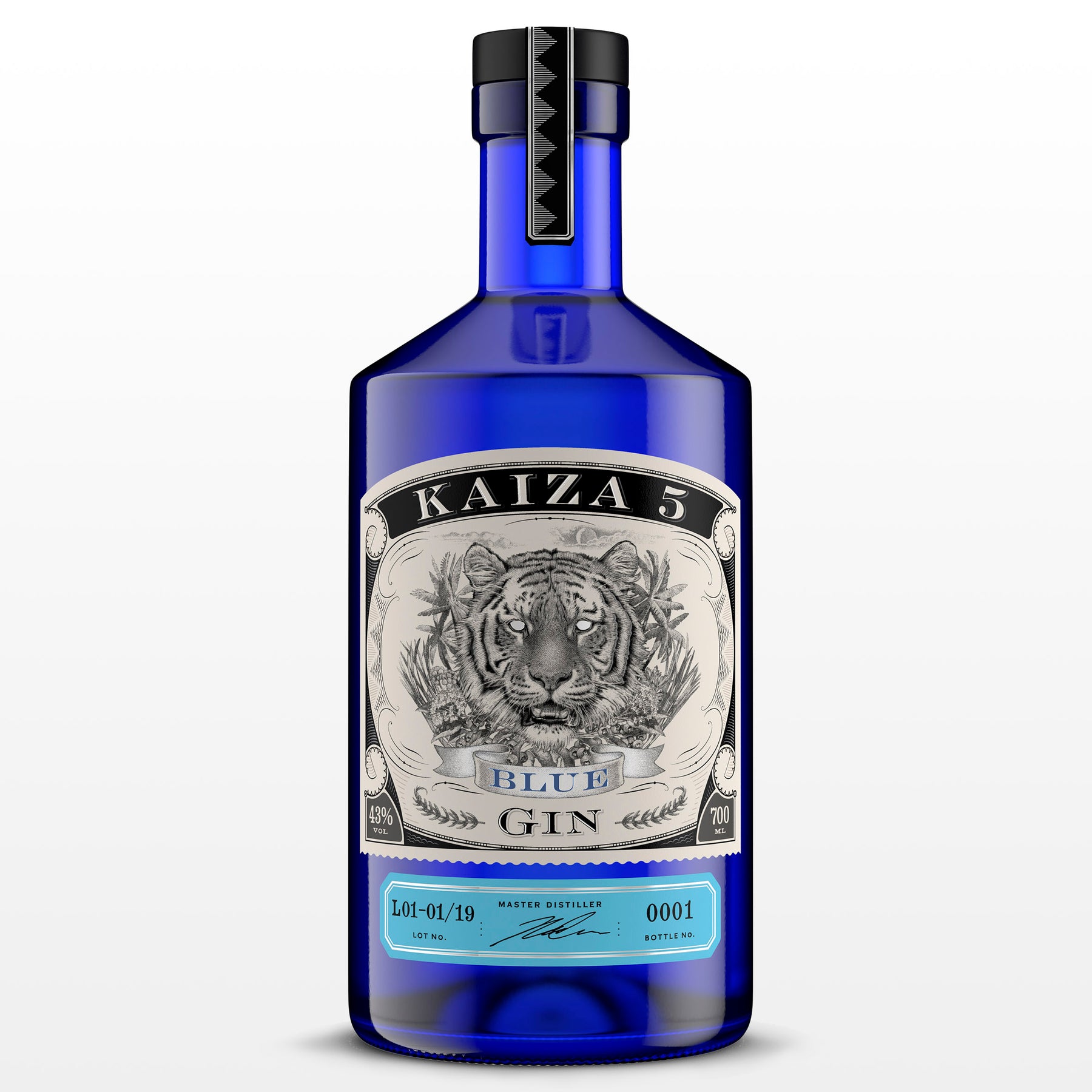 KAIZA 5 Blue bottle