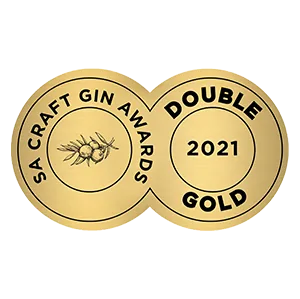 SA Craft Gin Awards 2021 Double Gold medal